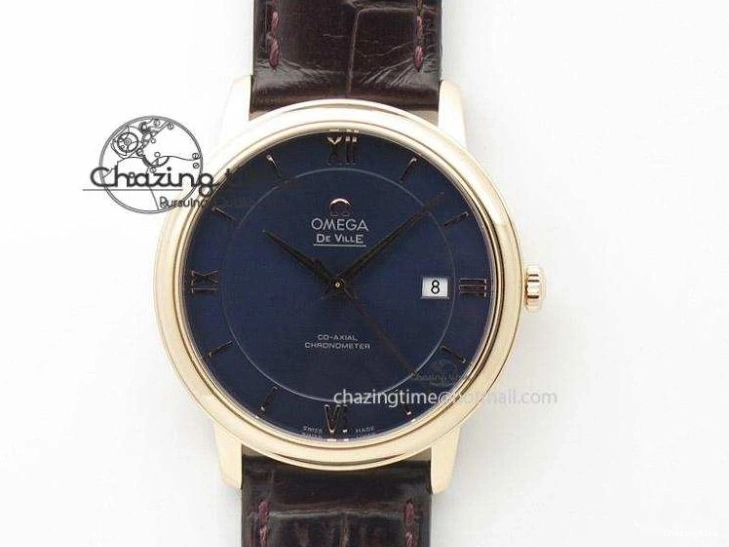 0120 Functional De Ville MK 1:1 Best Edition SS White Dial On Black Leather Strap A 8260